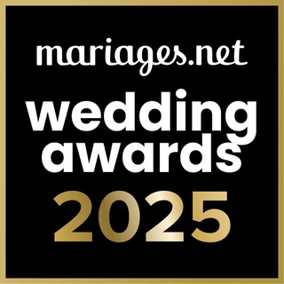 Badge Wedding Awards 2025 - Mariages.net